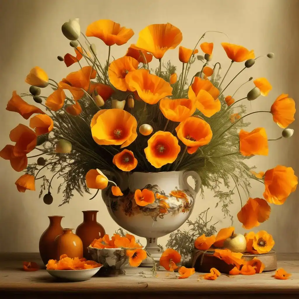 California Poppy No. 11 – Pierre Roy