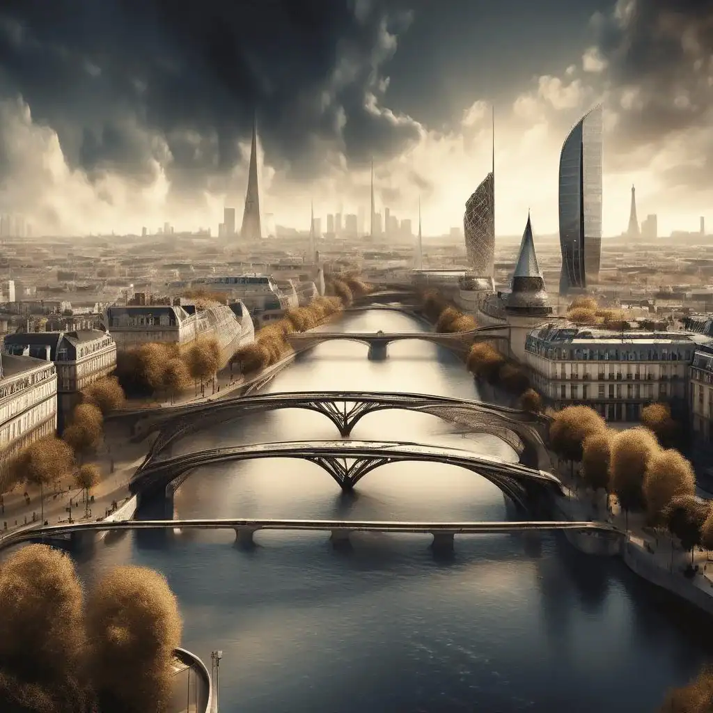 Bridge over Seine – Corneliu Baba